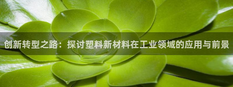 太阳集团网站：创新转型之路：探讨塑料新材料在工业领域的应用与