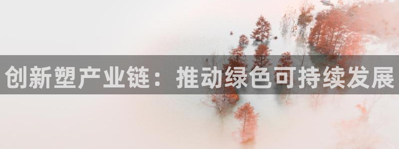 太阳成集团控股官网：创新塑产业链：推动绿色可持续发展