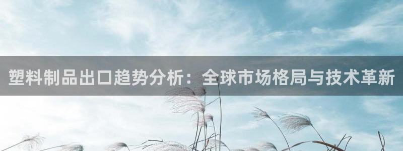 太阳集团的老总是谁：塑料制品出口趋势分析：全球市场格局与技术