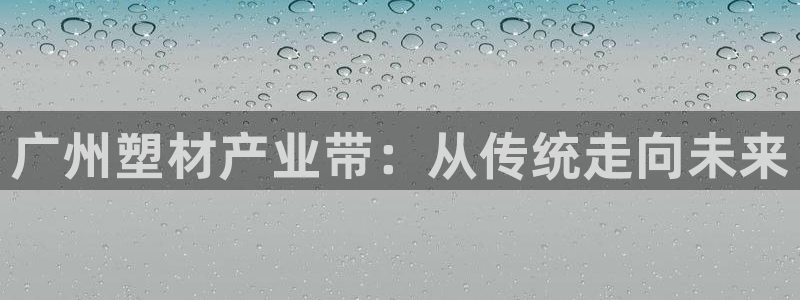 太阳成集团tyc7111cc下载手机版：广州塑材产业带：从传