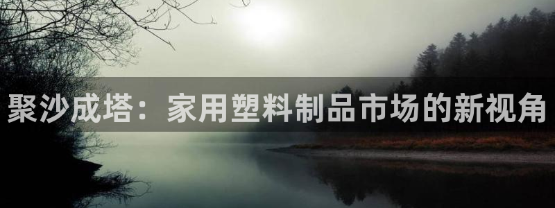 太阳软件：聚沙成塔：家用塑料制品市场的新视角