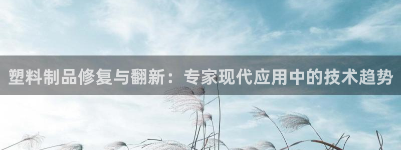 太阳集团tcy8722贵宾会：塑料制品修复与翻新：专家现代应