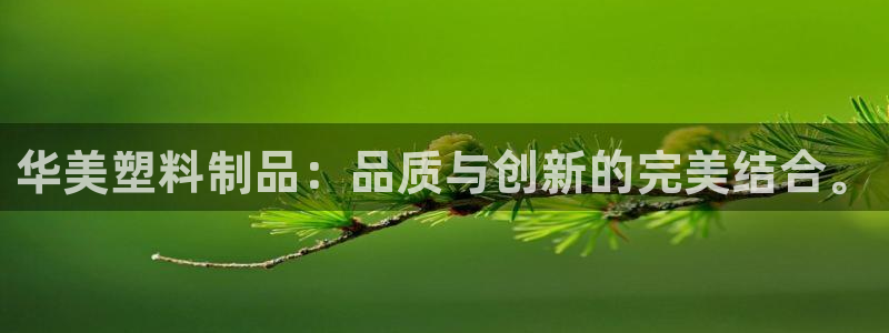 太阳集团2018网址：华美塑料制品：品质与创新的完美结合。