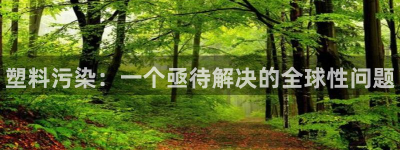 太阳gg娱乐胺44262：塑料污染：一个亟待解决的全球性问题